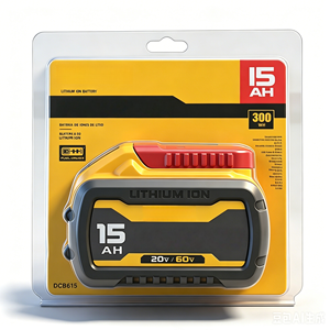 Batterie Originali <span class=keywords><strong>Dewalt</strong></span> Flexvolt MAX <span class=keywords><strong>18V</strong></span>/54V DCB615 DCB612, 15.0ah 12.0ah, Batterie agli Ioni di Litio per Kit Utensili Cordless - Product Image 1