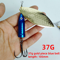 Spinnerbait à longue portée - Leurre bionique sans aide au lancer avec plomb balistique pour la basse à gueule large