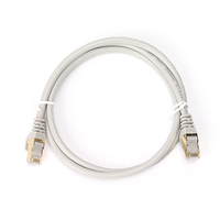 Kabel Patch Cord 26 Awg CAT7 RJ45 Kabel Tembaga Ethernet Kabel Komunikasi Jaringan