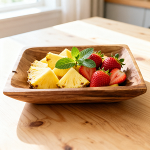 Plateau carré en bois de santal de style chinois, gravé, art populaire, <span class=keywords><strong>décoration</strong></span> d'intérieur pour camping, fête, fruits et <span class=keywords><strong>légumes</strong></span> - Product Image 1
