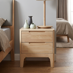 Modern Small Space Multi-Purpose Nightstand with Storage <b>Compact</b> <b>Bedside</b> <b>Table</b> for Bedroom Furniture - Product Image 3