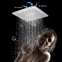 Robinet de fabrication SAMTOU 2022 système de douche ensemble de douche noir pomme de douche haute pression murale avec vaporisateur à main