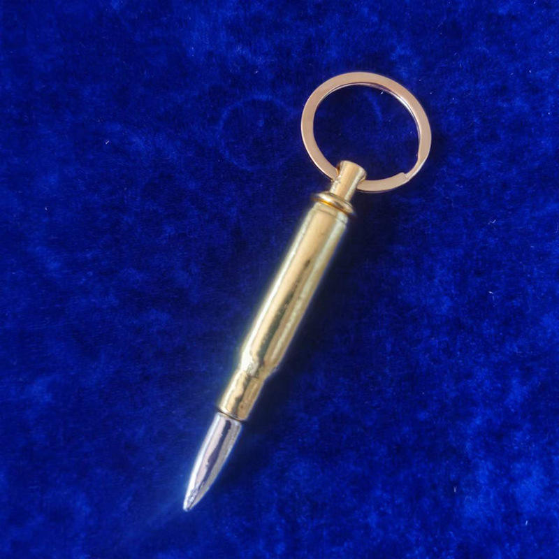 Abridor de Botellas con Forma de Bala, Plateado