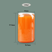 Boîtes en aluminium PET personnalisées avec logo, 210 ml, 330 ml, 500 ml, 600 ml, pour boissons gazeuses, jus, soda, bière, café, bouteille en plastique PET