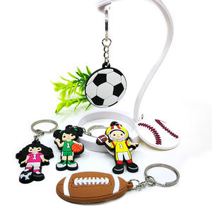 Porte-clés en caoutchouc Porte-clés personnalisé 2d 3d Logo Printing <span class=keywords><strong>Rugby</strong></span> Boy Sports Porte-clés en silicone Porte-clés en pvc souple - Product Image 6