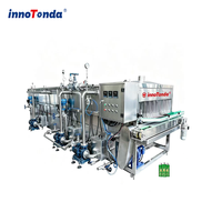Pasteurisateur tunnel de type pulvérisation pour bouteilles et canettes de bière, machine de pasteurisation en acier inoxydable SUS304, ligne de brassage de bière artisanale Innotonda