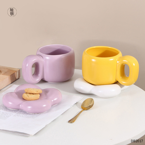 Pang Pang ชุดแก้วมักเซรามิก,แก้วมักหูจับฟองสามารถปรับแต่งได้แก้ว<span class=keywords><strong>กาแฟ</strong></span>เซรามิก - Product Image 2