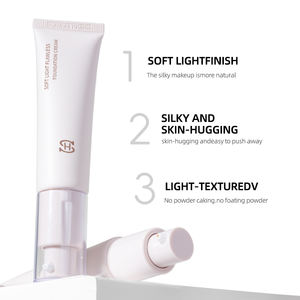 <span class=keywords><strong>BB</strong></span> Cream correcteur personnalisé pour le contrôle de l'huile foncée, fond de teint à couvrance complète, léger et doux, hydratant, propriétés <span class=keywords><strong>non</strong></span> collantes - Product Image 3