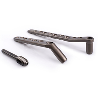 Plaque de fixation DHS Canwell à 135 degrés, vis de hanche dynamique DHS, vis de lag DHS DCS, plaque pour fracture proximale du fémur