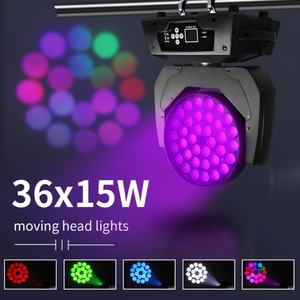 Équipement d'éclairage de scène, projecteur à tête mobile avec zoom, 36x15w Bee Eye LED Moving Head Light - Product Image 6