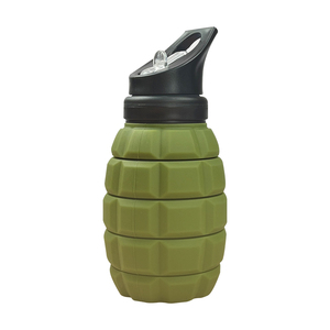 ขวดน้ำซิลิโคนแบบพับได้สำหรับออกกำลังกาย - พกพาสะดวก ปลอดสาร BPA เหมาะสำหรับกิจกรรมกลางแจ้ง - Product Image 2