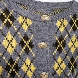 Suéteres Femininos 2024: Nova Moda Casual, Jaqueta de Tricô com Diamantes, Blusas de Tricô, Roupas de Outono para Mulheres - Product Image 4