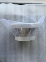 Adaptateur ISO-KF monobloc en acier inoxydable pour raccord de flange sous vide