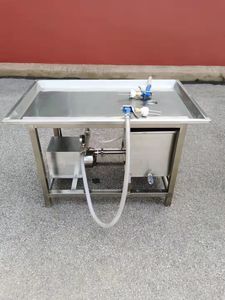 Industrial Semi-<strong>Automatic</strong> Chicken Meat Brine Injector <strong>2</strong>/3/4 <strong>Handle</strong> Needle High Speed Good Quality Saline Water Injecting <strong>Machine</strong> - Product Image 5