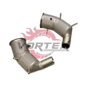 ท่อลงแคท Vortex 304 High-Flow สำหรับ Porsche 911 992 Turbo S 3.8T ปี 2020-2025 พร้อมแผ่นกันความร้อน ไม่แสดงไฟเตือน Check Engine - Product Image 3