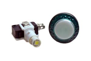 Gran oferta, botón pulsador de Arcade iluminado con LED de 12V, varios colores para accesorios de juego, productos <span class=keywords><strong>EL</strong></span> - Product Image 4