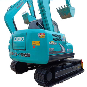 Mini-excavatrice d'occasion Kobelco SK75-8 de 7 tonnes, chenillée, japonaise, haute efficacité, avec moteur et boîte de vitesses robustes, testée, vidéo incluse - Product Image 4