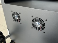 Machine à secouer la poudre DTF en acier inoxydable PrintVision robuste avec four automatique et ventilateur de refroidissement