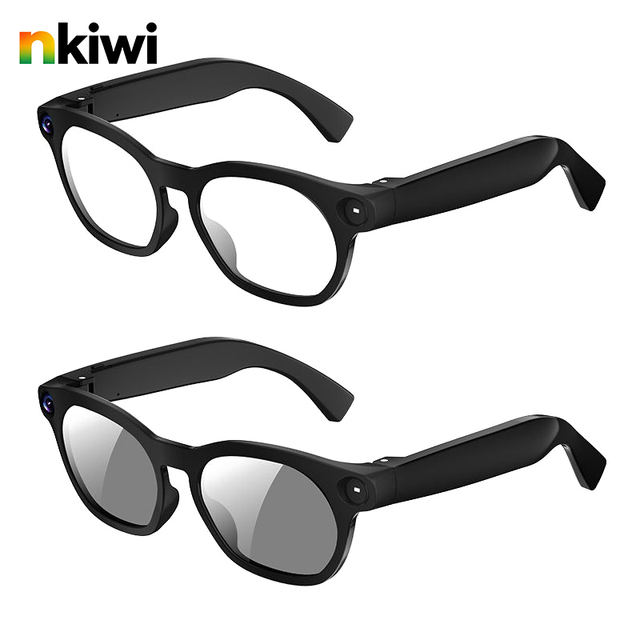 NKIWI CY03 AI Smart Glasses with Translation 800W Camera Video Recording & Call AI Voice Command Music Player Phone Call