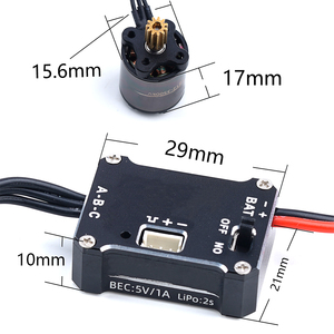 Pièces de voiture RC de haute qualité en gros, moteur brushless 1212 3500kv, kit ESC brushless 25A pour Traxxa s <span class=keywords><strong>TRX4M</strong></span> 1/18 - Product Image 6