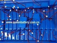 بطارية للأجهزة الطبية 2s1p 2s 7.2v 7.4v 8.4v طراز QB 103450 بسعة 1800 مللي أمبير مع لوحة دوائر مطبوعة ومقاومة حرارية 3 أمبير وسلك 1.5Aw/24awg بطول 70 ملم وموصل JST ثنائي السن 1.5 ملم