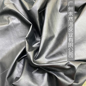 Napa одежда, ультратонкая обувь с натуральным зернистым покрытием, супер мягкая кожа из воловьей кожи, черная кожа по индивидуальному заказу - Product Image 1