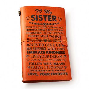 Libreta de Direcciones Espiral A3 de Alta Calidad con Cubierta de Cuero Grabada Personalizable, 80 Hojas, para Promoción - Product Image 1