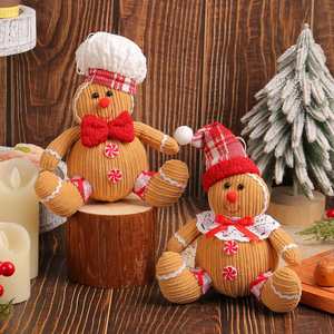 Adornos Colgantes con Diseño de Galleta de Jengibre Navideña, Adorno de Dibujos Animados para Árbol de Navidad, Regalo, Decoración para el Hogar, Fiesta de Año Nuevo - Product Image 2