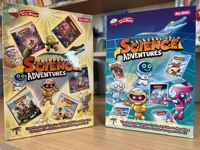 2 Cajas por Set, Libro de Historietas de Aventuras Científicas, Libro de Manga para Niños de 6 a 12 Años