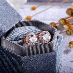 Orecchini a perno creativi da donna, alla moda, stile ufficio, scintillanti, gioielli per l'orecchio da indossare tutti i giorni - Product Image 3