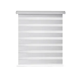 Multi color Polyester Fabric Shades Best Selling Blackout Window Zebra Blinds Price