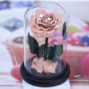 Rosa Eterna a Forma di Cuore in Cupola di Vetro, Regalo per la Festa della Mamma, Ispirato al Piccolo Principe - Product Image 3