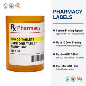 Autocollant Personnalisé pour Étiquette de Prescription Médicale, Flacon Pharmaceutique, Pharmacie, Professionnel de la Santé - Product Image 4