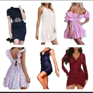 Vestidos Casuales de Verano 2026 para Mujer, Manga Corta, Color Sólido, con Volantes, Ecológicos, Lavados, Estilo Swing - Product Image 1