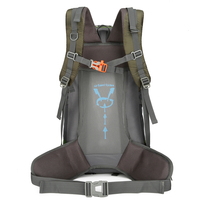 Sac à dos de randonnée de grande capacité 40 L Godspeed 2023, sac de voyage imperméable personnalisé avec logo, sac de montagne