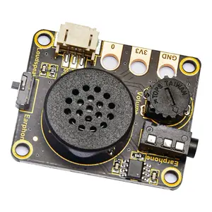 Arduino हेडफोन प्लेबैक माइक्रो बिट BEC के साथ संगत NS8002 चिप पर स्पीकर विस्तार बोर्ड मॉड्यूल