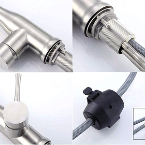 Bel contorno 304 in acciaio inox <span class=keywords><strong>rubinetti</strong></span> da cucina Touch Sensor cucina lavello <span class=keywords><strong>rubinetti</strong></span> <span class=keywords><strong>con</strong></span> caratteristiche flessibili - Product Image 4