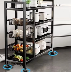 <span class=keywords><strong>ชั้น</strong></span><span class=keywords><strong>วาง</strong></span>ของในครัวอเนกประสงค์ 4 <span class=keywords><strong>ชั้น</strong></span> ทำจากเหล็ก สำหรับ<span class=keywords><strong>วาง</strong></span><span class=keywords><strong>ไมโครเวฟ</strong></span> <span class=keywords><strong>เตา</strong></span> ผัก และผลไม้ - Product Image 3