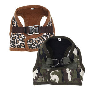 Arnés acolchado de lona para perros, característica de ruptura, decoración de cinta sin correa, <span class=keywords><strong>Collar</strong></span> para uso de mascotas - Product Image 6