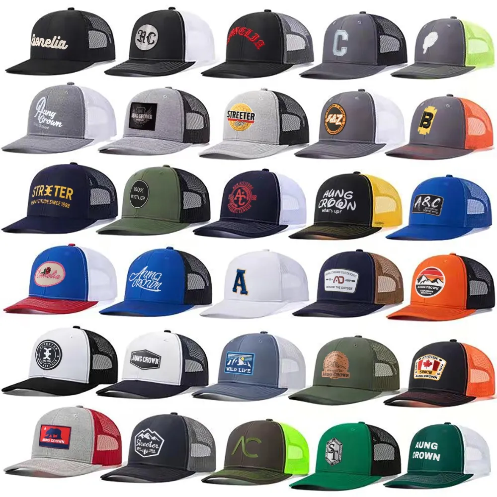 Bonés de beisebol de algodão ajustáveis personalizados por atacado, chapéus bordados, gorras de beisebol para homens, chapéus de beisebol