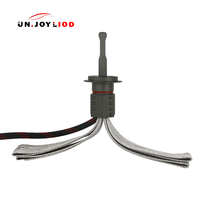 Ampoule LED H7 Plug and Play 55W 6500K Super Lumineuse pour la Modification et l'Amélioration des Phares de Voiture (Vente en Gros)