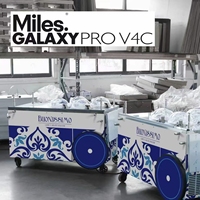 Machine à crème glacée multifonctionnelle MILES Pro V4 - Usage commercial, plus de 10 ans d'expérience, plus de 80 pays, garantie de 2 ans, multi-prises
