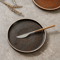 Service de table en poterie de style zen oriental, vaisselle rétro en grès émaillé avec tasses, ensemble de thé et de café en céramique fait main pour les hôtels
