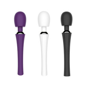 Masajeador de varita recargable de 2000mAh, 5 velocidades y 5 modos de vibración, potente vibrador AV de silicona para productos de masaje para mujeres - Product Image 1