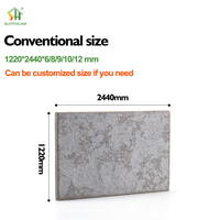 Revêtement de sol intérieur et extérieur Panneau de ciment 20mm Panneau de béton en fibre de ciment 1220x2440mm pour support structurel