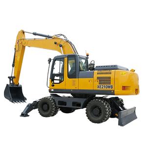 Escavatore a Ruota con Benna da 21 Tonnellate Xe210wb, Nuovo Modello di Alta Efficienza con Sistema Idraulico e Motore di Marca Cinese di Punta - Product Image 1