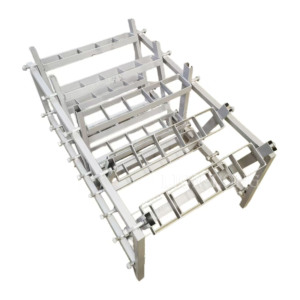Support de Présentation de Feux d'Artifice Réglable en Métal, Rack à Tubes Mortiers en Fibre de Verre 25 Tirs pour Feux d'Artifice - Product Image 2