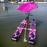 Nouveauté : Vélo aquatique gonflable, vélo à pédales pour sports nautiques, vélo gonflable pliable, vélos aquatiques à vendre