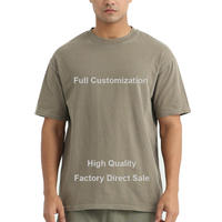 T-shirt unisexe Joychuang haut de gamme rétro, impression numérique personnalisée, grande taille, design de logo, tricoté, usage quotidien, impression DTG graphique