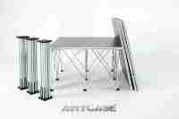 Certificat TUV Portable 4x4ft aluminium araignée pont de scène pour les événements scolaires chœur Riser scène Truss affichage équipement d'événement